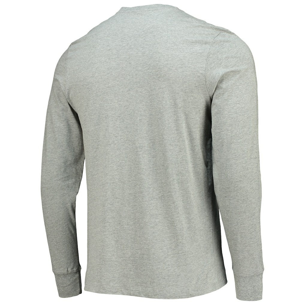 47 brand Washington Commanders '47 Traction Super Rival Long Sleeve T-Shirt Heathered Gray