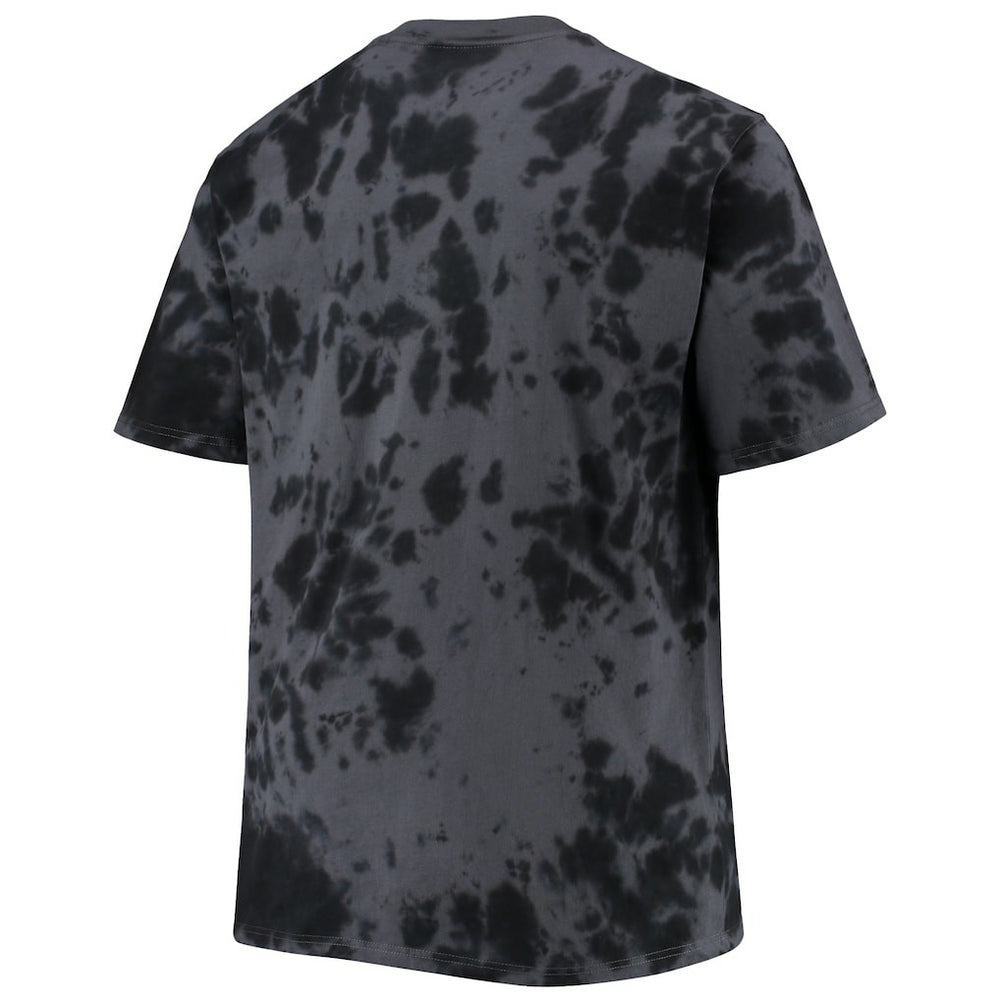 Philadelphia 76ers Big & Tall Marble Dye Tonal Performance T-Shirt Black
