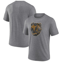 Boston Bruins Wraparound Tri-Blend T-Shirt - Heather Gray - NHL 4773186