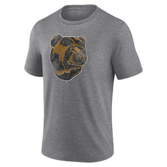Boston Bruins Wraparound Tri-Blend T-Shirt - Heather Gray - NHL 4773186