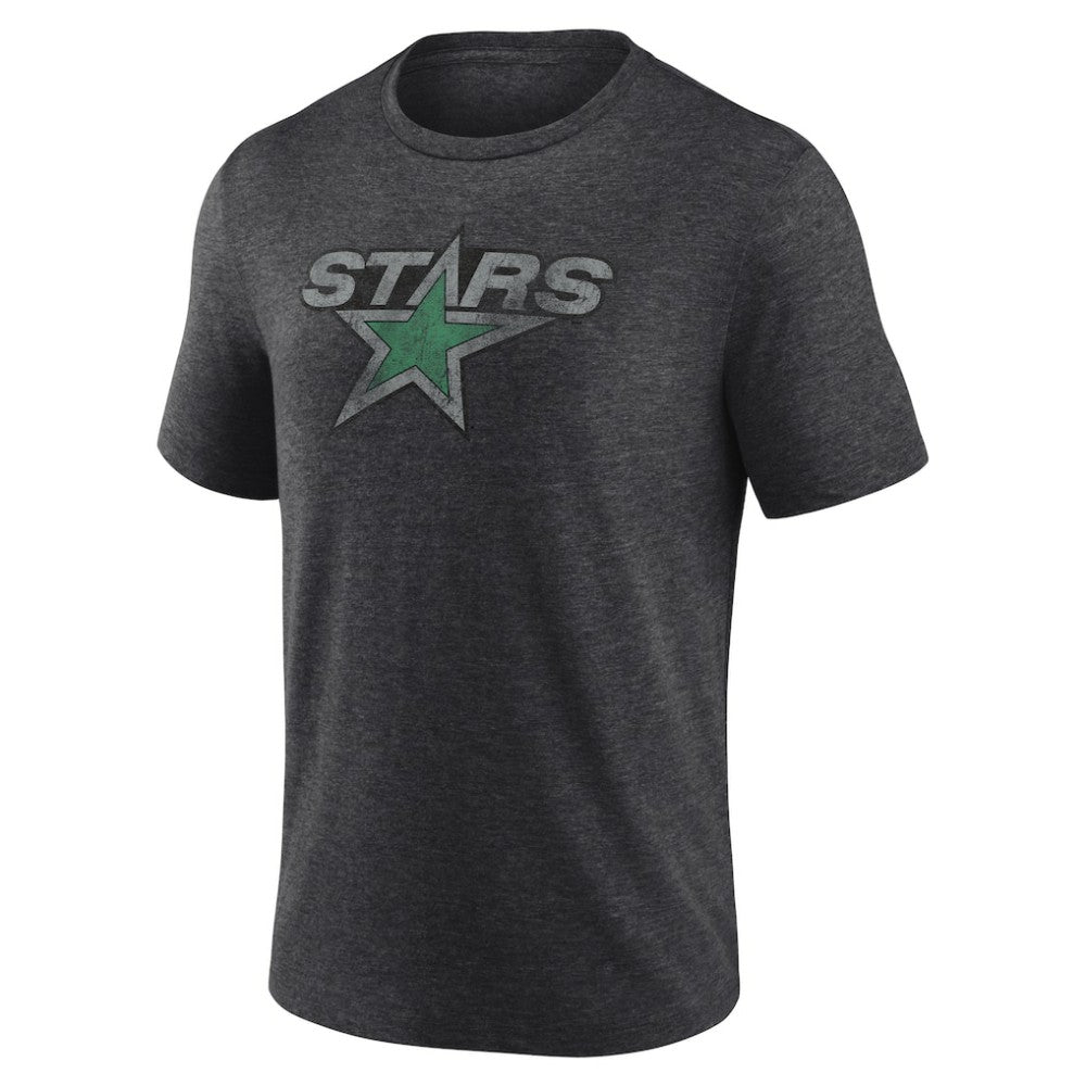 Dallas Stars Wraparound Tri-Blend T-Shirt - Charcoal - NHL 4773193