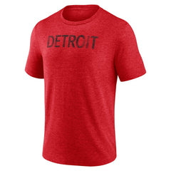 Detroit Red Wings Wraparound Tri-Blend T-Shirt - Red - NHL 4773194