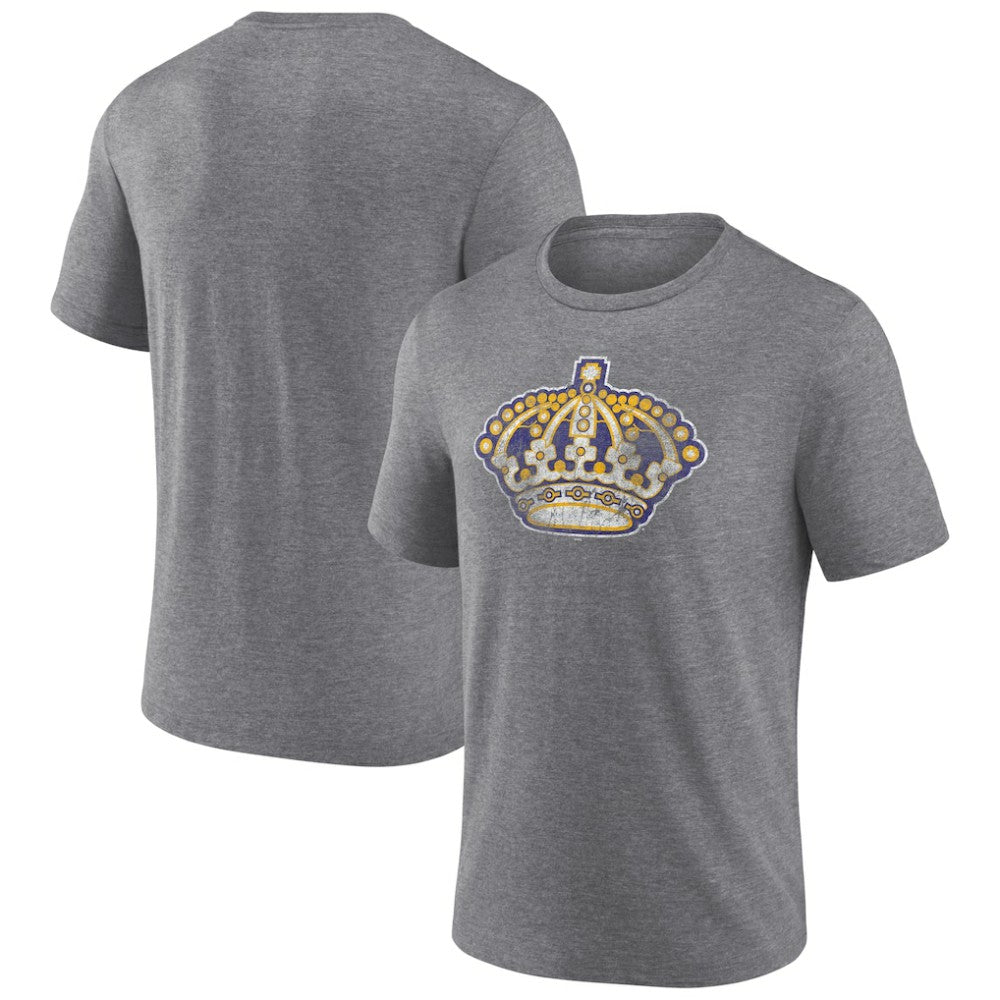 Los Angeles Kings Wraparound Tri-Blend T-Shirt - Heather Gray - NHL 4773197