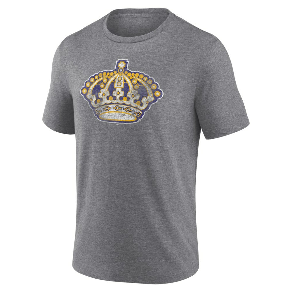 Los Angeles Kings Wraparound Tri-Blend T-Shirt - Heather Gray - NHL 4773197