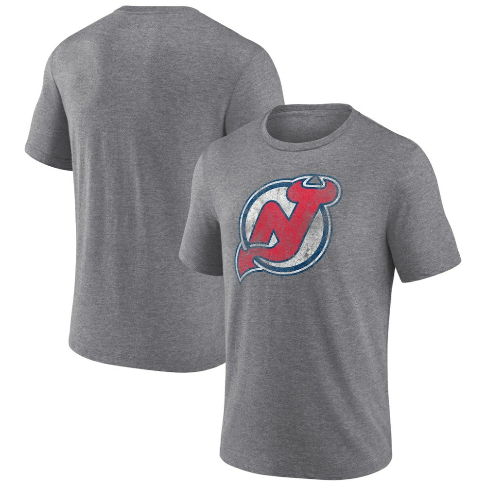 New Jersey Devils Wraparound Tri-Blend T-Shirt - Heather Gray - NHL 4773201