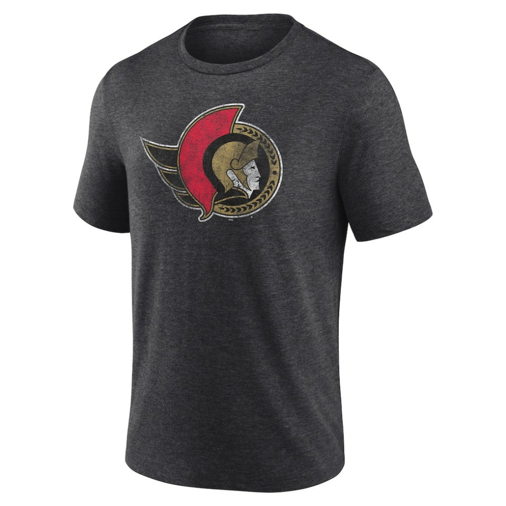 Ottawa Senators Wraparound Tri-Blend T-Shirt - Charcoal - NHL 4773204