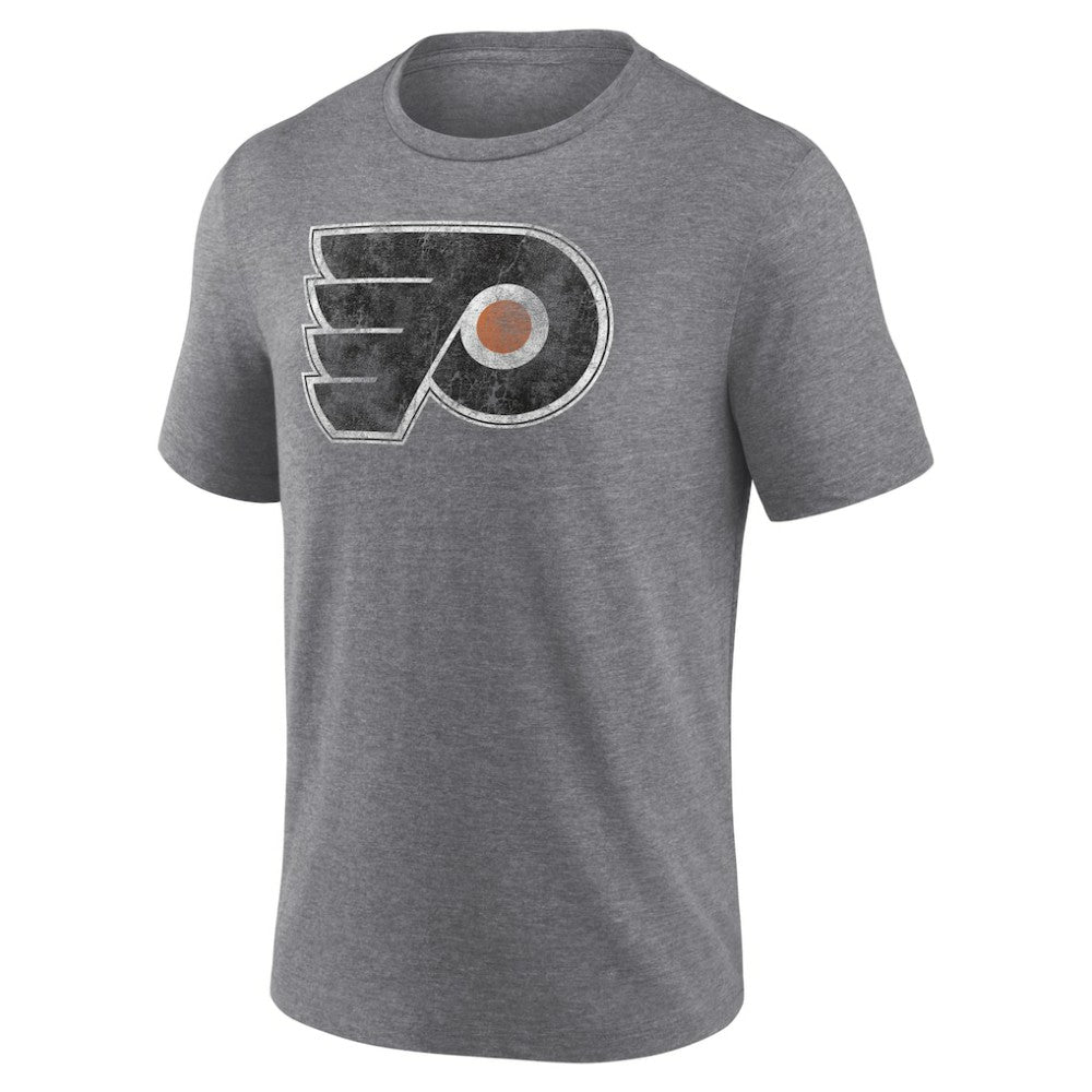 Philadelphia Flyers Wraparound Tri-Blend T-Shirt - Heather Gray - NHL 4773205