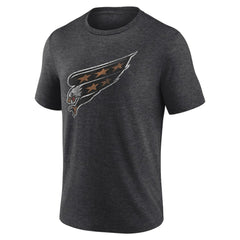 Washington Capitals Wraparound Tri-Blend T-Shirt - Charcoal - NHL 4773214