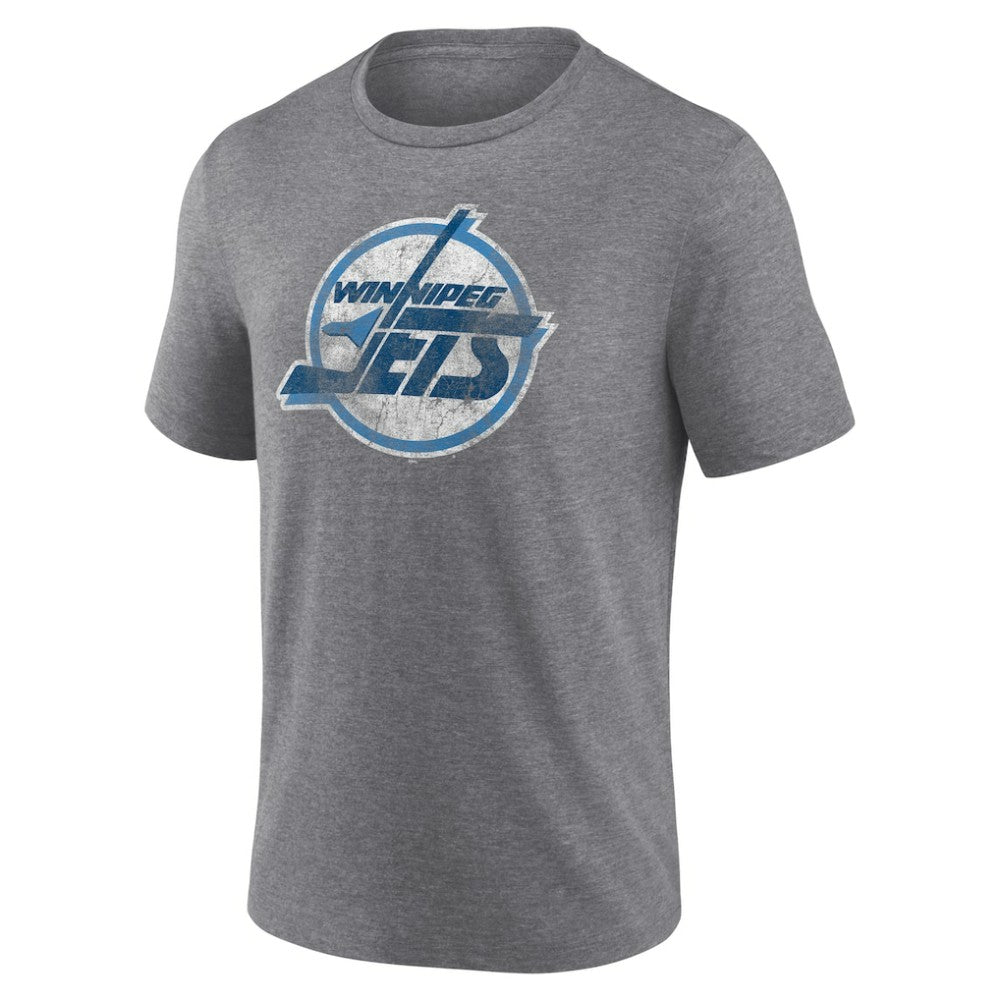 Winnipeg Jets Wraparound Tri-Blend T-Shirt - Heather Gray - NHL 4773215