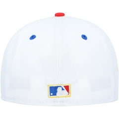 Toronto Blue Jays New Era 30th Anniversary Cherry Lolli 59FIFTY Fitted Hat - White/Royal - New Era Lifestyle