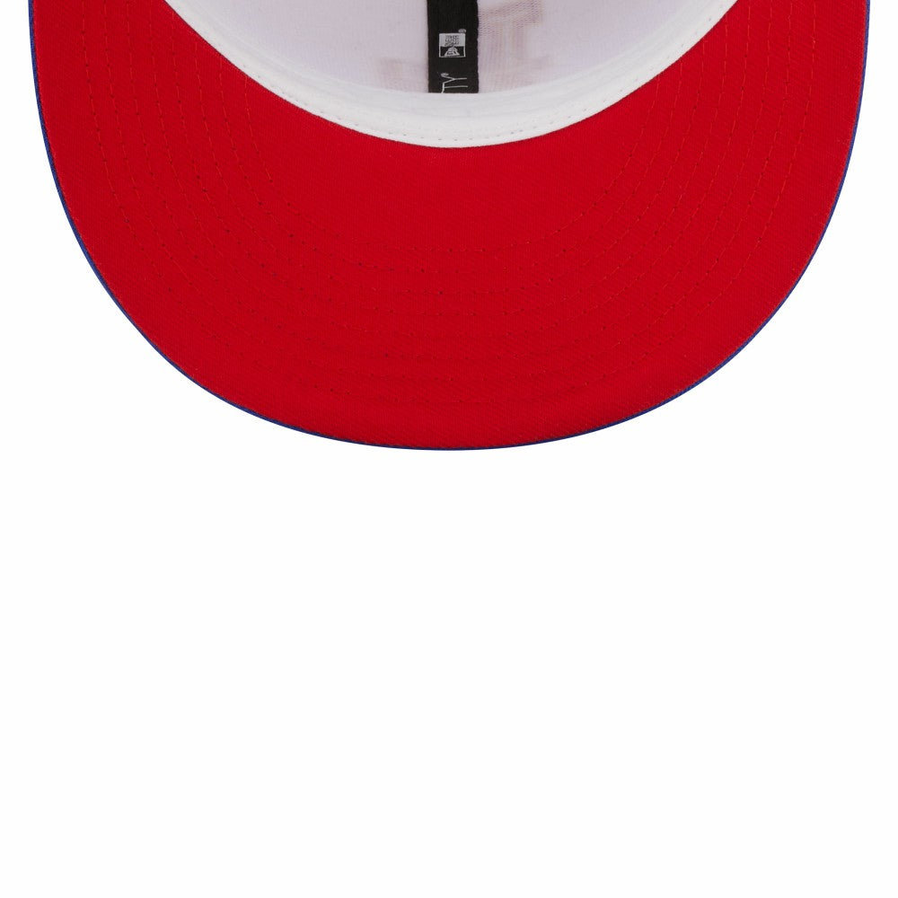 Los Angeles Dodgers New Era 75th World Series Cherry Lolli 59FIFTY Fitted Hat - White/Royal - New Era Discount