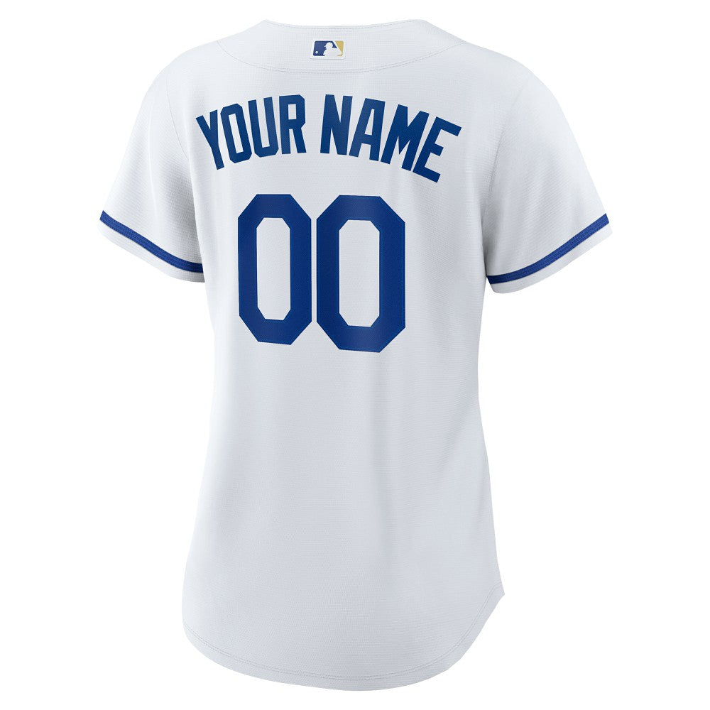 Kansas City Royals Nike Women's Replica Custom Jersey - White - Nike Discount