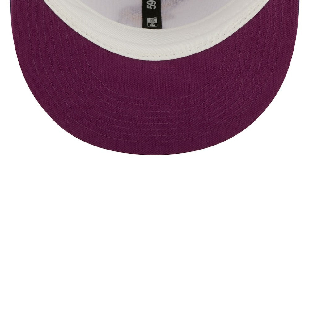 Athletics New Era 30th Season Grape Lolli 59FIFTY Fitted Hat - White/Purple - New Era on Sale