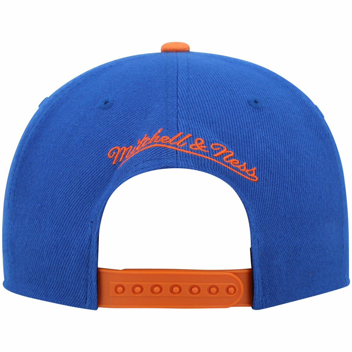 New York Knicks Hardwood Classics Snapback Hat Blue/Orange | Mitchell & Ness Near Me