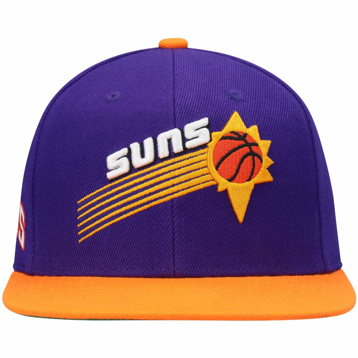 Phoenix Suns Hardwood Classics Snapback Hat Purple/Orange | Mitchell & Ness discount