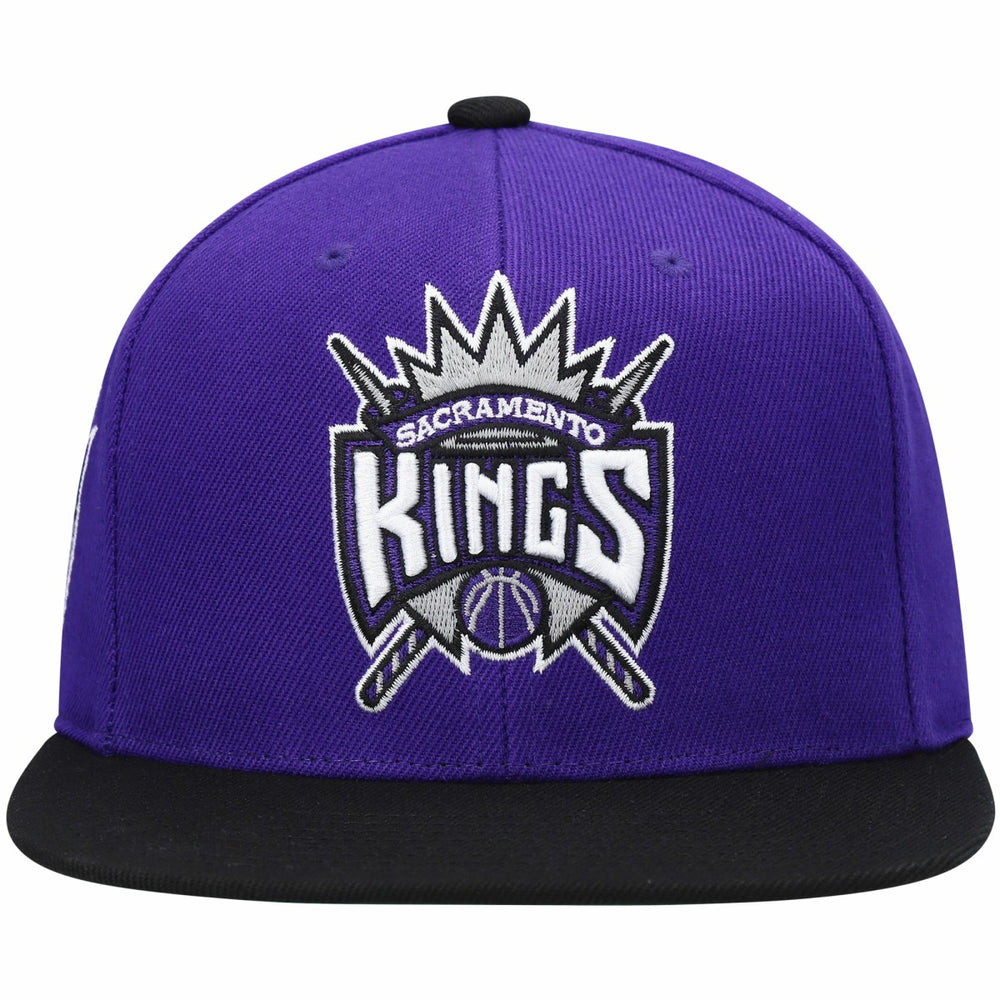 Sacramento Kings Hardwood Classics Snapback Hat Purple/Black | Mitchell & Ness Lifestyle