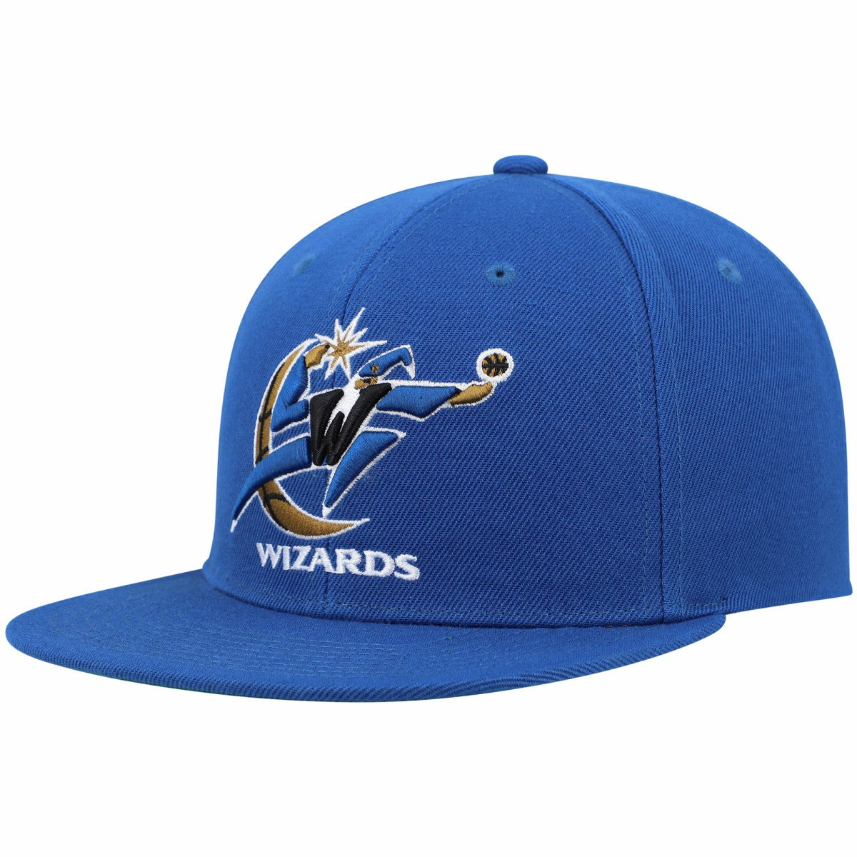 Washington Wizards Hardwood Classics Snapback Hat Blue | Mitchell & Ness