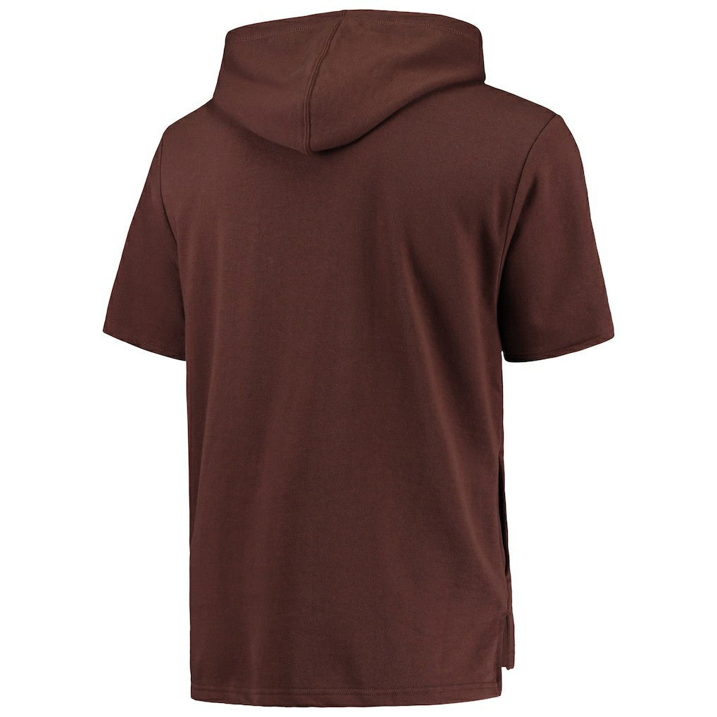 Mitchell & Ness Cleveland Browns Game Day Hoodie T-Shirt Brown