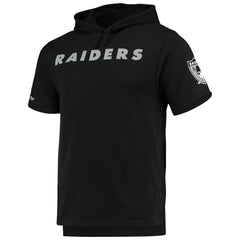 Mitchell & Ness Las Vegas Raiders Game Day Hoodie T-Shirt Black