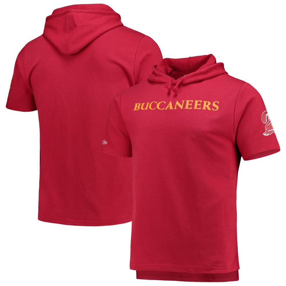 Mitchell & Ness Tampa Bay Buccaneers Game Day Hoodie T-Shirt Red