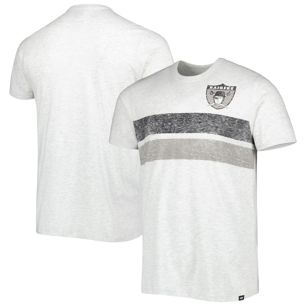 47 brand Las Vegas Raiders '47 Franklin Bars Bond T-Shirt Heathered Gray