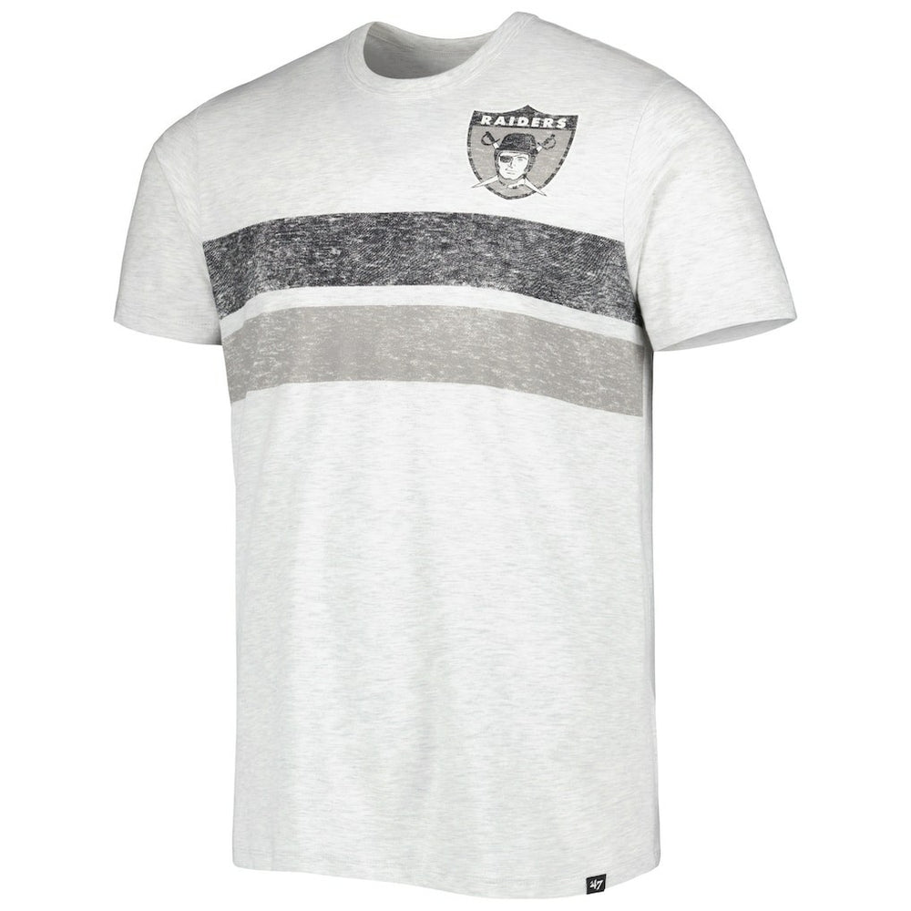 47 brand Las Vegas Raiders '47 Franklin Bars Bond T-Shirt Heathered Gray