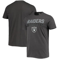47 brand Las Vegas Raiders '47 Dark Ops Super Rival T-Shirt Charcoal