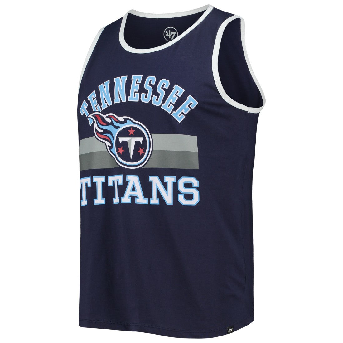 47 brand Tennessee Titans '47 Edge Super Rival Tank Top Navy