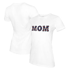 Detroit Tigers Tiny Turnip Women's Mom T-Shirt - White - MLB Discount