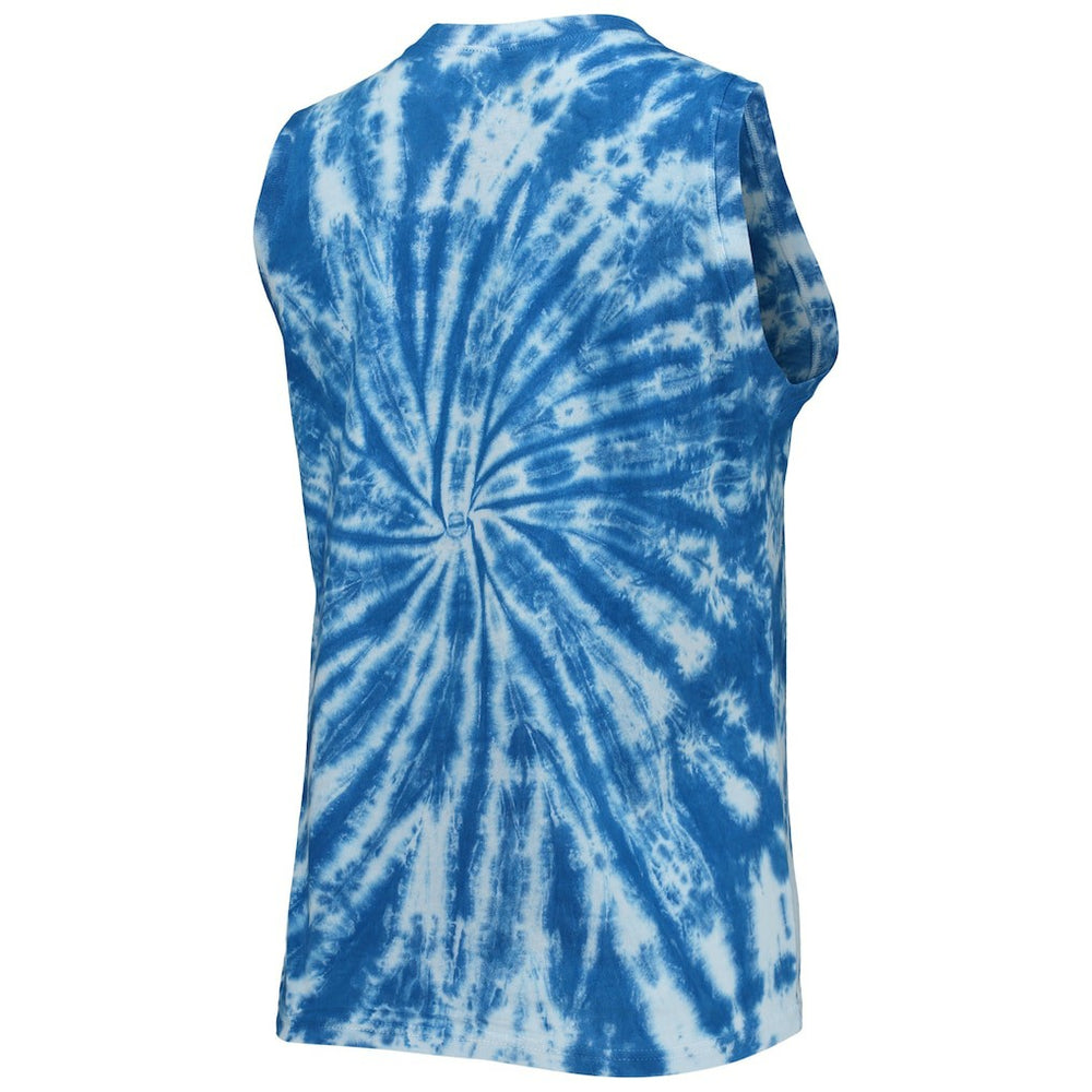 Dallas Cowboys Lauren James Women's Tie-Dye Jersey Boxy Tank Top Royal
