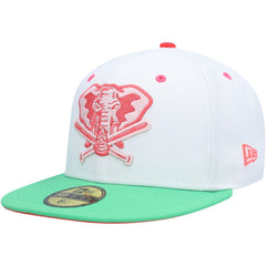 Athletics New Era Alternate Logo Watermelon Lolli 59FIFTY Fitted Hat - White/Green - New Era Online