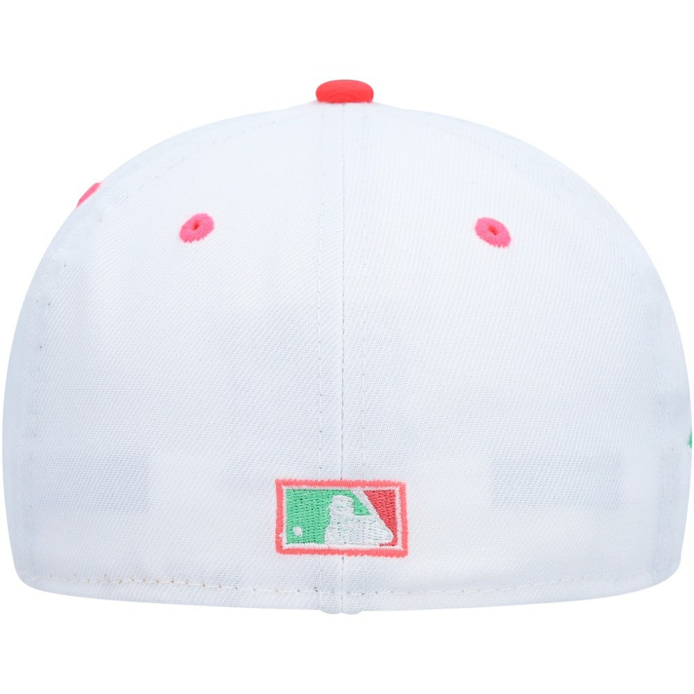 Athletics New Era Alternate Logo Watermelon Lolli 59FIFTY Fitted Hat - White/Green - New Era Online