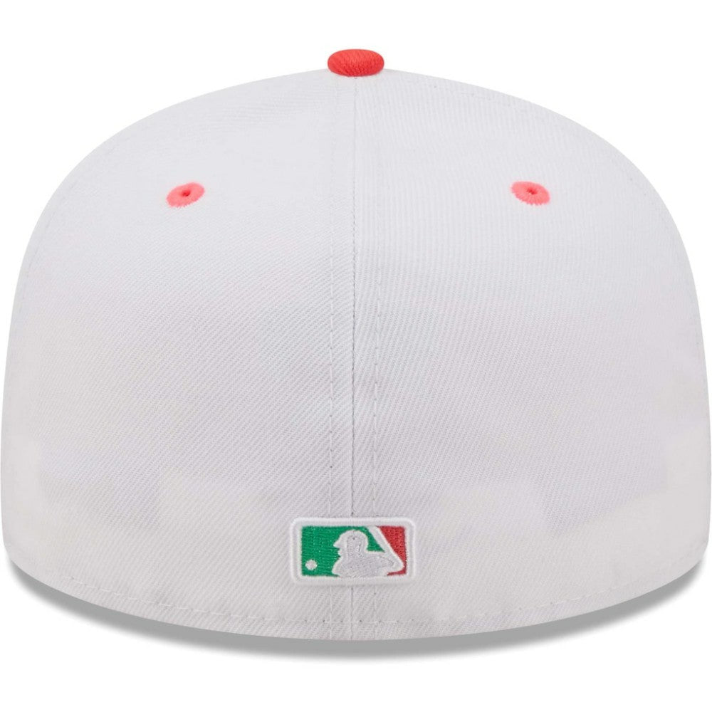 Los Angeles Dodgers New Era 50th Anniversary in Los Angeles Watermelon Lolli 59FIFTY Fitted Hat - White/Green - New Era Online