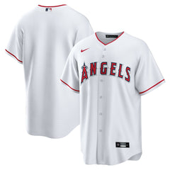 Los Angeles Angels Nike Home Blank Replica Jersey - White - Nike Sale