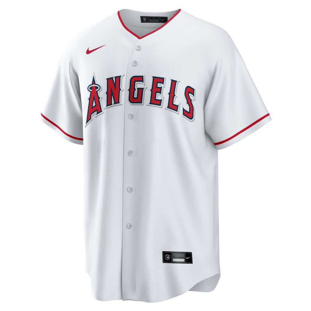 Los Angeles Angels Nike Home Blank Replica Jersey - White - Nike Sale