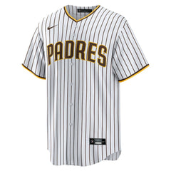 San Diego Padres Nike Home Blank Replica Jersey - White - Nike Sale
