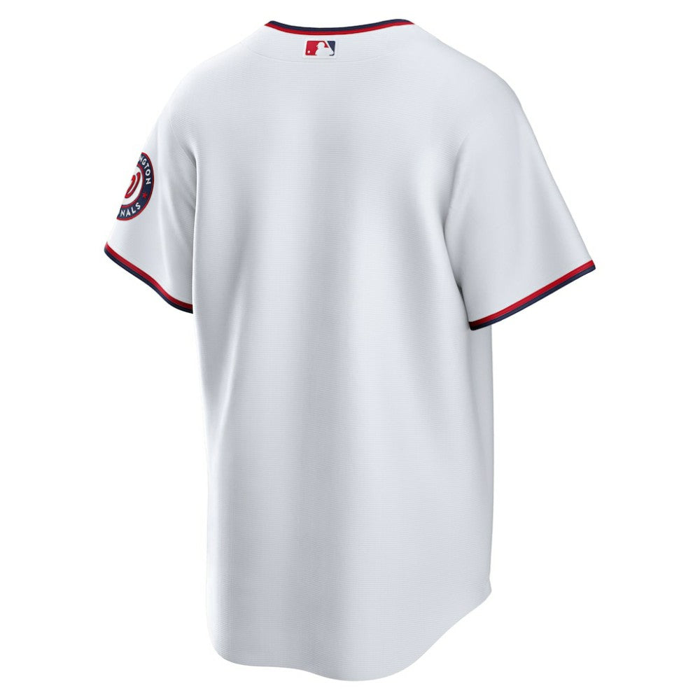 Washington Nationals Nike Home Blank Replica Jersey - White - Nike Online