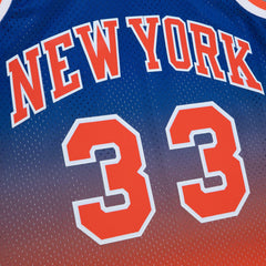 Patrick Ewing New York Knicks 1991/92 Hardwood Classics Fadeaway Swingman Player Jersey Orange/Royal | Mitchell & Ness Near Me