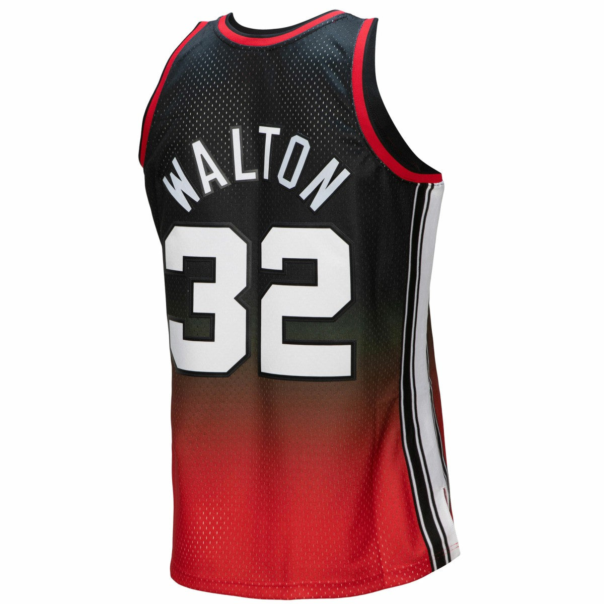 Bill Walton Portland Trail Blazers 1976/77 Hardwood Classics Fadeaway Swingman Player Jersey Red/Black | Mitchell & Ness Lifestyle