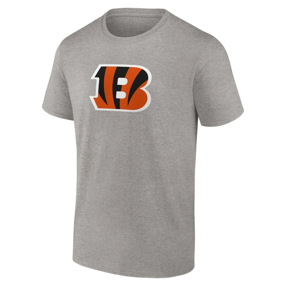 Fanatics Cincinnati Bengals Primary Logo T-Shirt Heather Gray