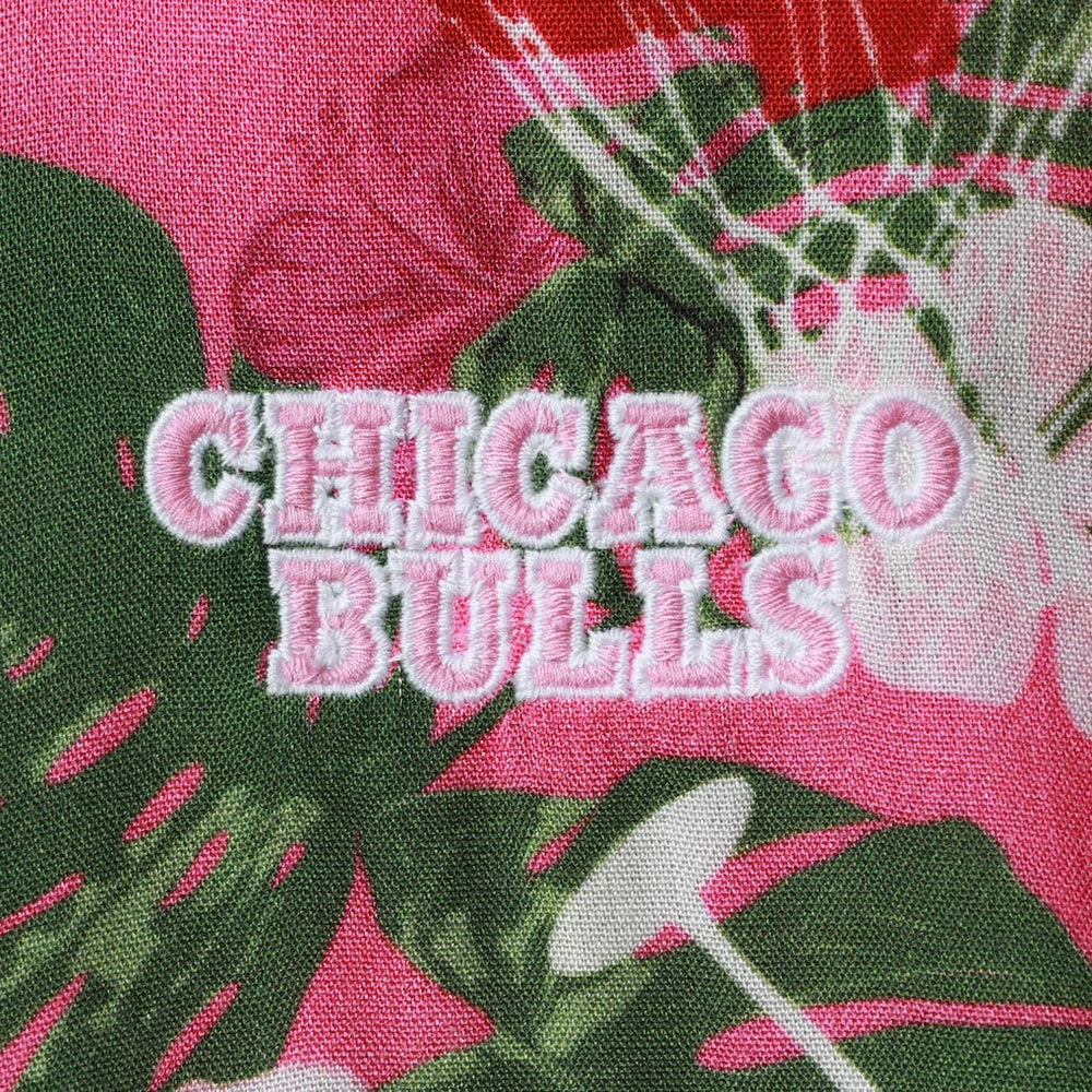 Chicago Bulls Lusso Women's Finley-Frankie Party Top & Shorts Set Pink