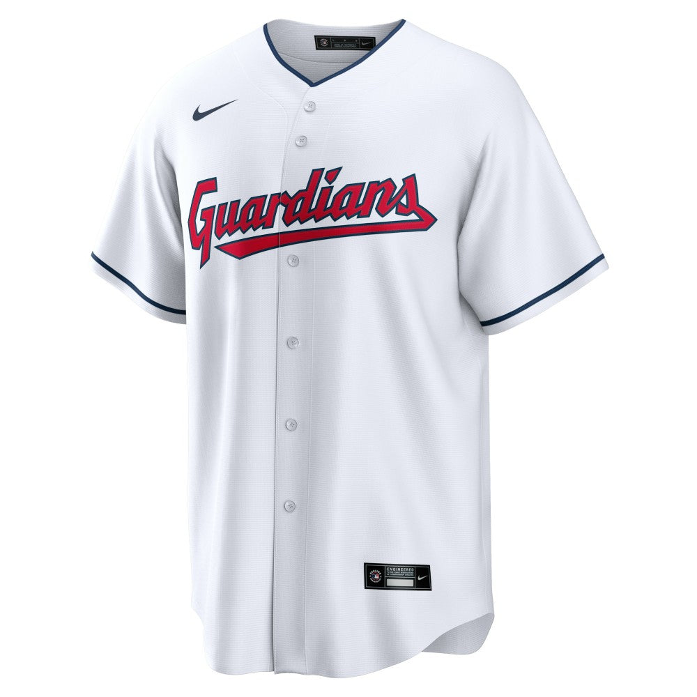 Cleveland Guardians Nike Home Blank Replica Jersey - White - Nike Discount