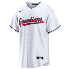 Cleveland Guardians Nike Home Blank Replica Jersey - White - Nike Discount