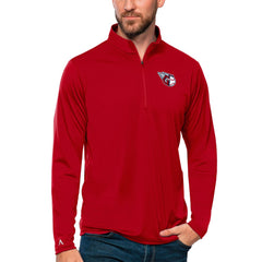 Cleveland Guardians Antigua Tribute Quarter-Zip Pullover Top - Red - MLB Lifestyle