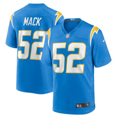 Nike Khalil Mack Los Angeles Chargers Game Jersey Powder Blue