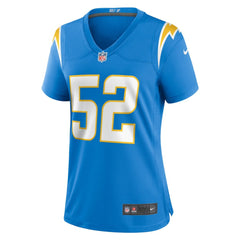 Nike Khalil Mack Los Angeles Chargers Women's Player Jersey Powder Blue