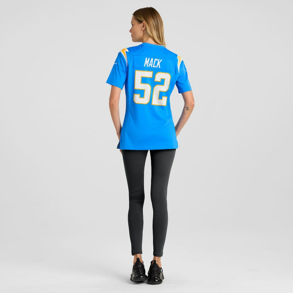 Nike Khalil Mack Los Angeles Chargers Women's Player Jersey Powder Blue