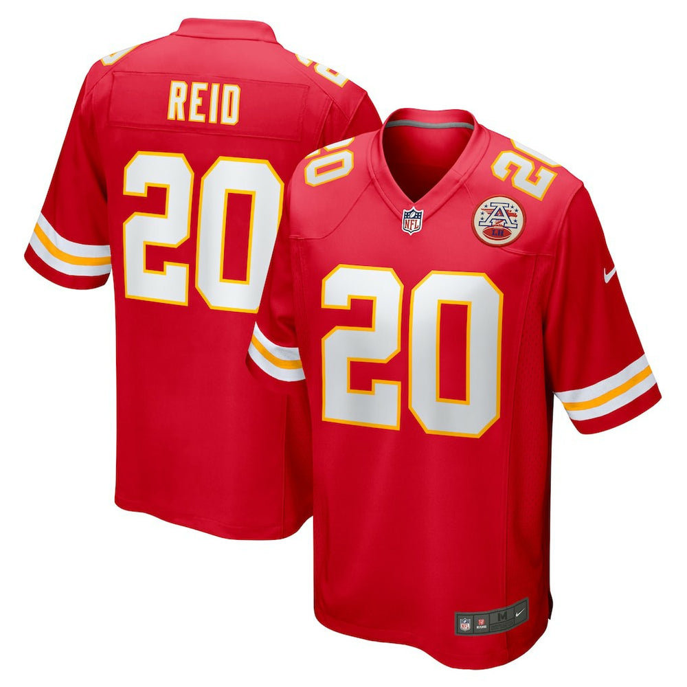Nike Justin Reid Kansas City Chiefs Game Jersey Red