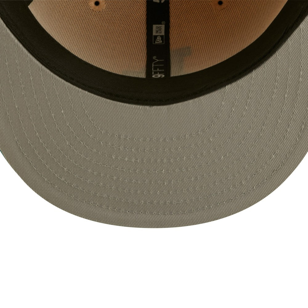 Los Angeles Dodgers New Era  Mango Forest 59FIFTY fitted hat - Natural/Teal - New Era Online