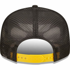 Pittsburgh Pirates New Era Patriot Trucker 9FIFTY Snapback Hat - Black - New Era Sale